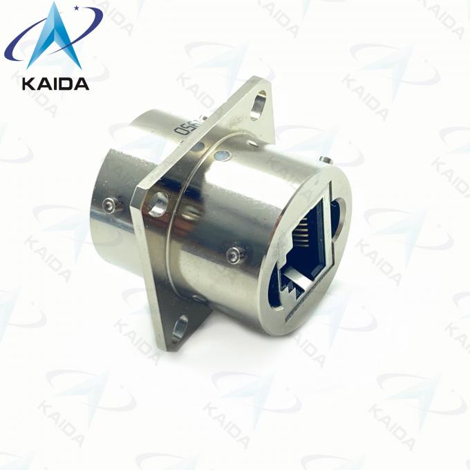 YW122F01 RJ45 Circular Connector YW Connectors D38999 Rj45 Bayonet Type Triple Thread 1